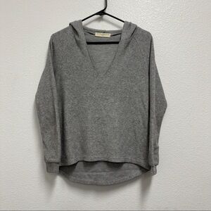 Urban Outfitters Project Social T Hoodie Sweater Grey Sz Xs cozy fleece-like